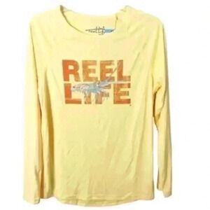 Reel life sun protection UPF50 Dri-fit top
